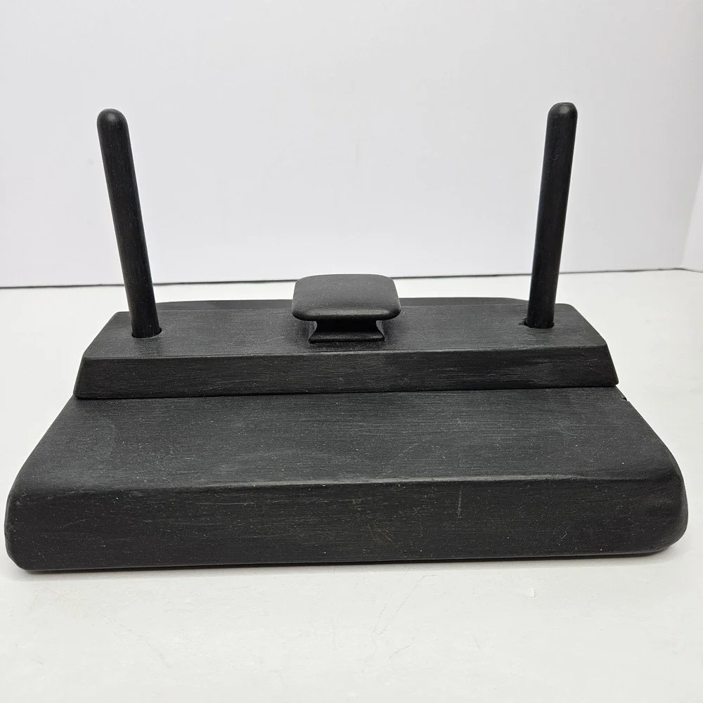 Napkin Holder Black Solid‎ Wood